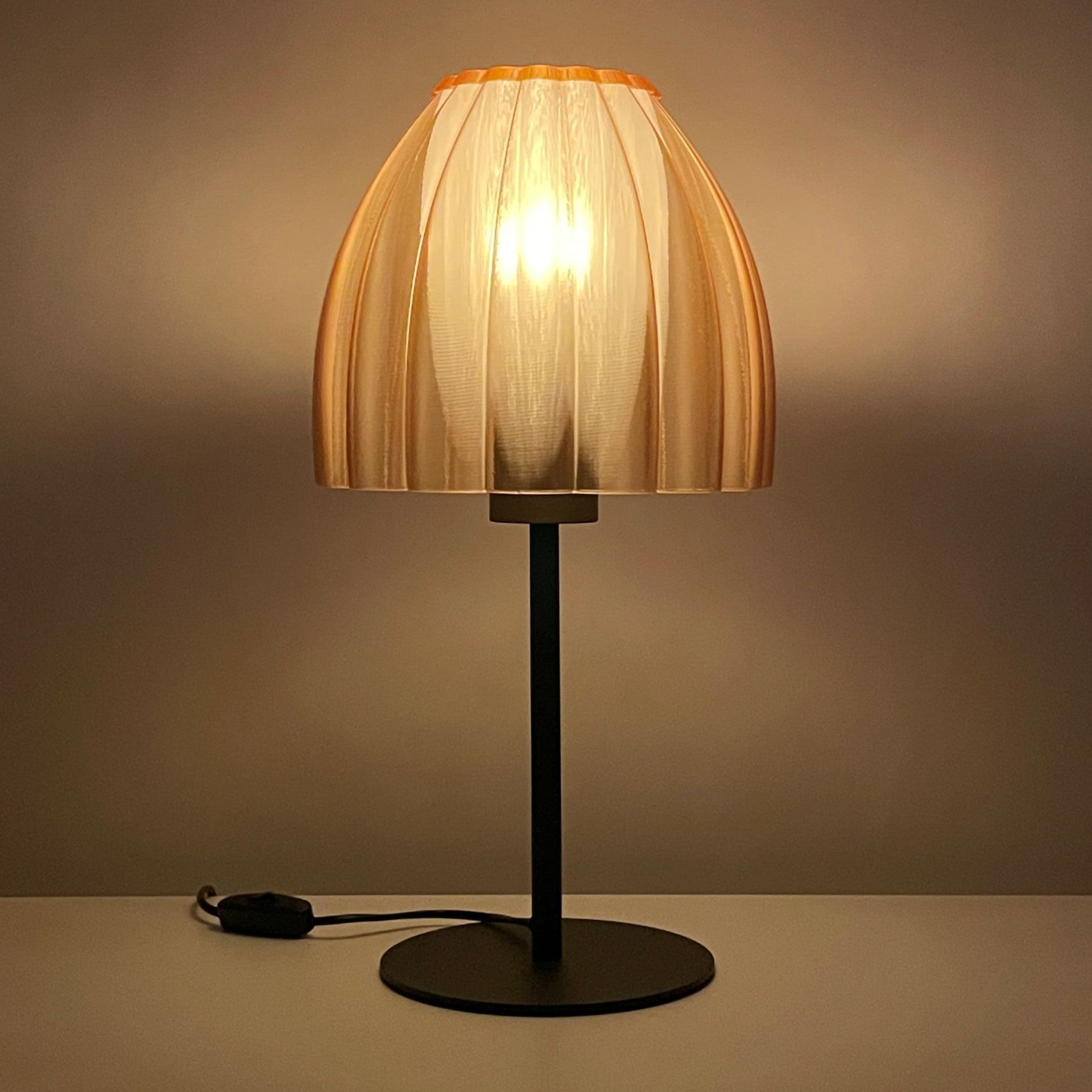 KuvaLight Tulp Colored Transparent Table Light