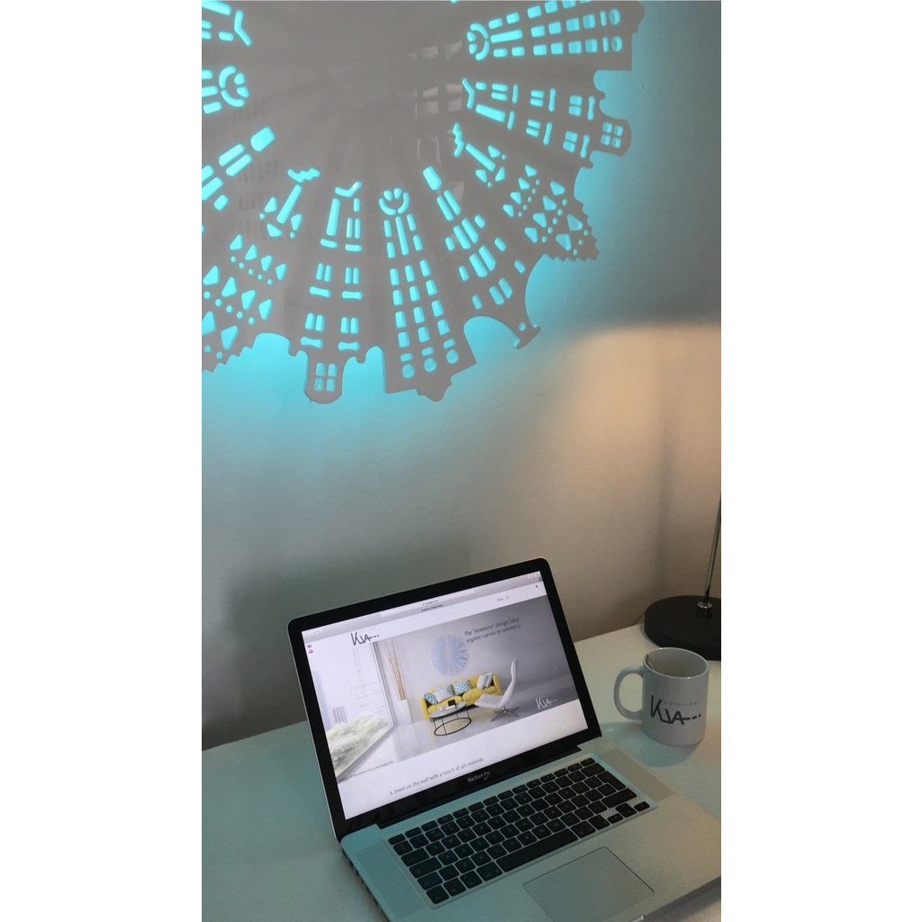 KuvaLight Along the Canals Wall Light - Matt Black