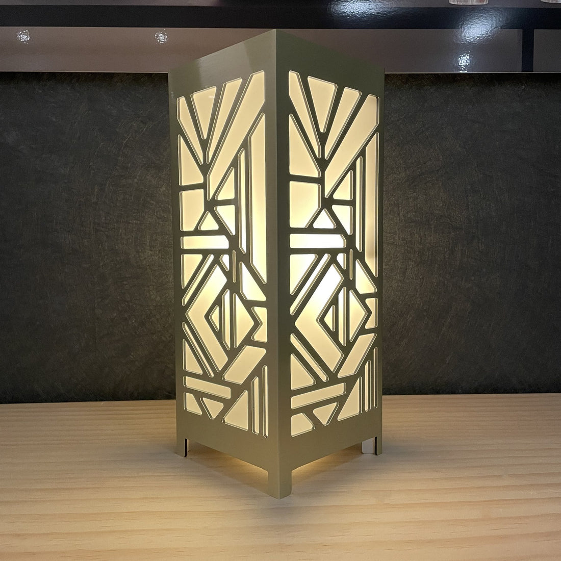 KuvaLight Art Deco Table Lamp- Brushed Gold