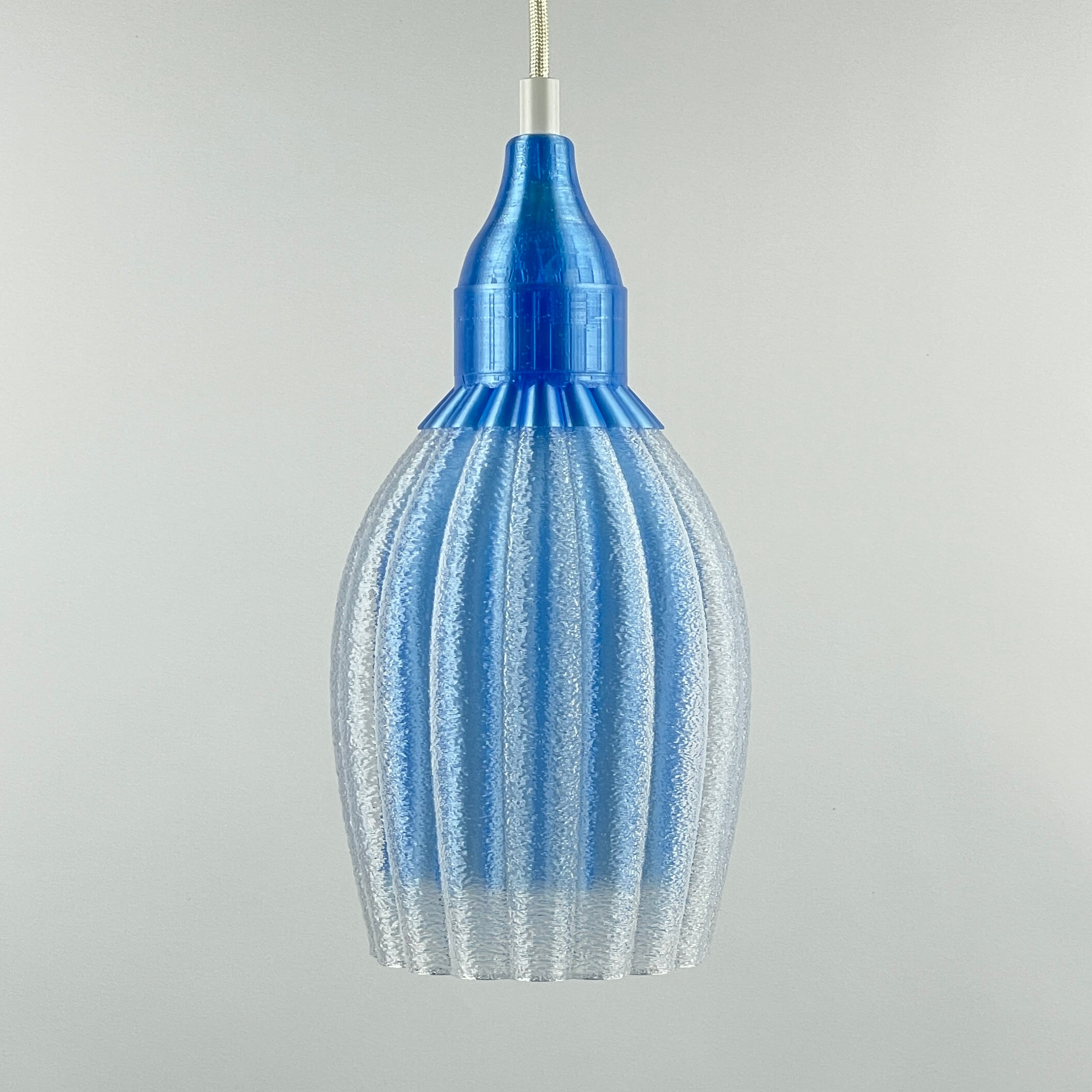 KuvaLight Art Deco Tulp - Clear Transparent Pendant Light