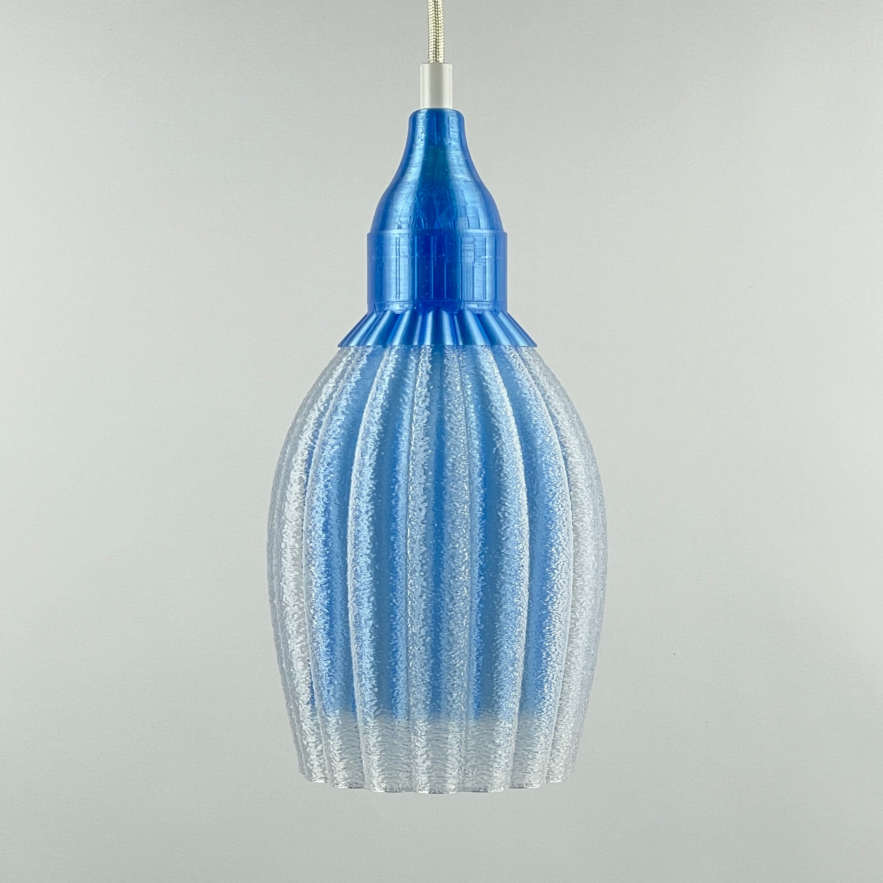 KuvaLight Art Deco Tulp - Clear Transparent Pendant Light