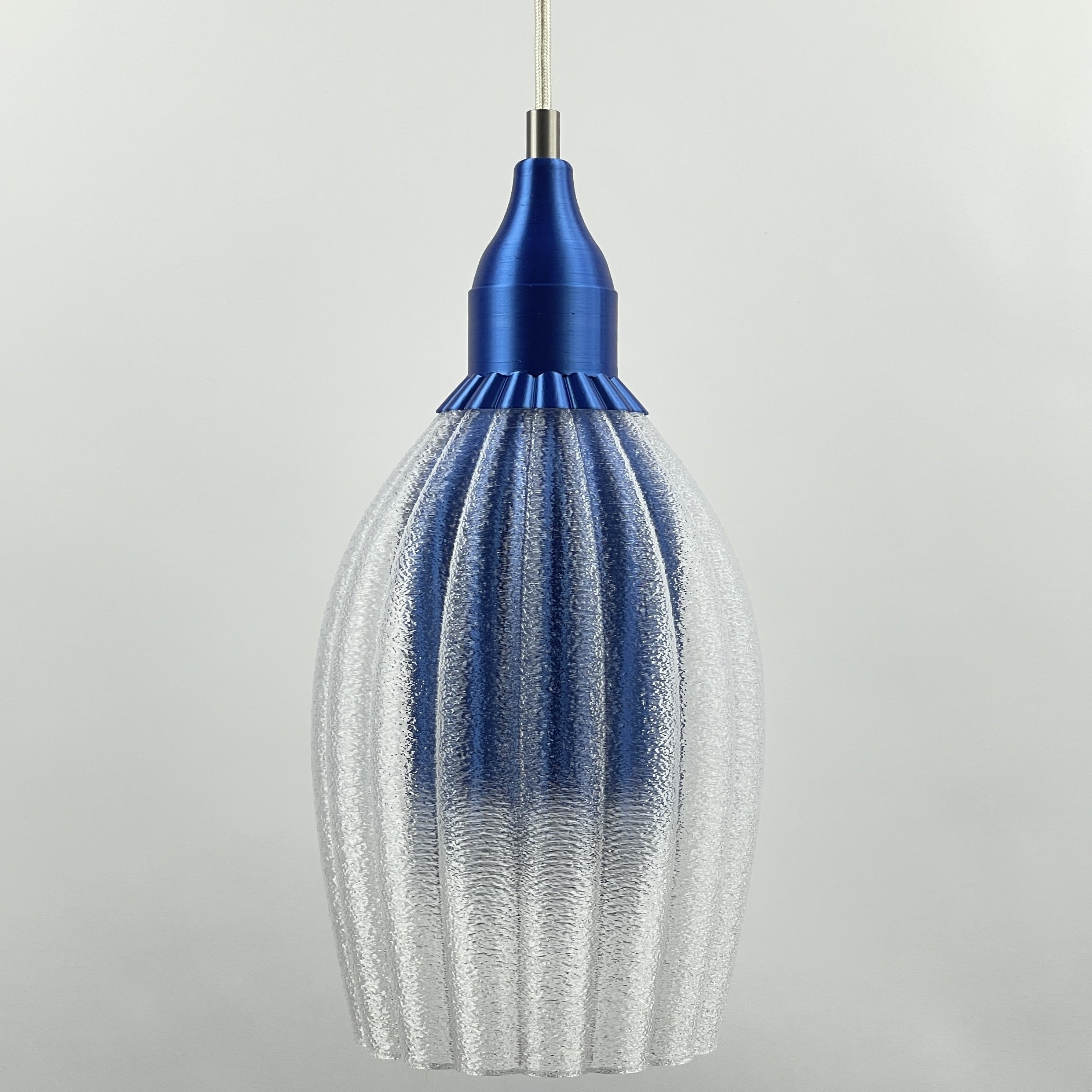 KuvaLight Art Deco Tulp - Clear Transparent Pendant Light