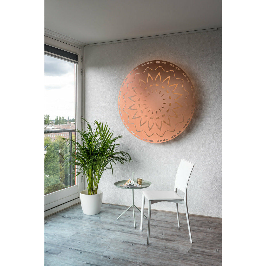 KuvaLight Wandlamp New Beginning 115 cm - Geborsteld aluminium