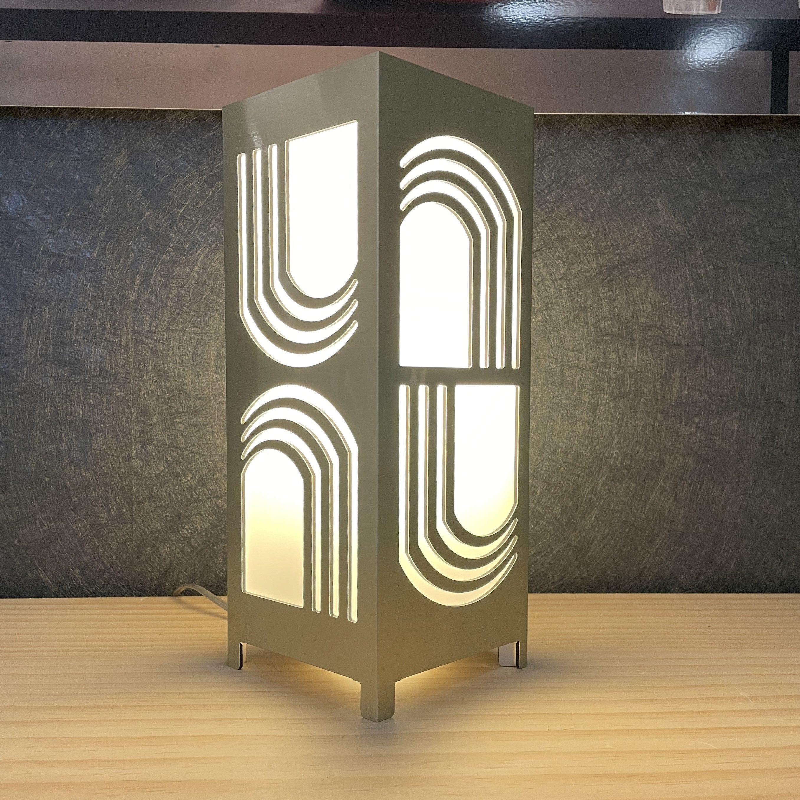KuvaLight Retro Table Lamp - White