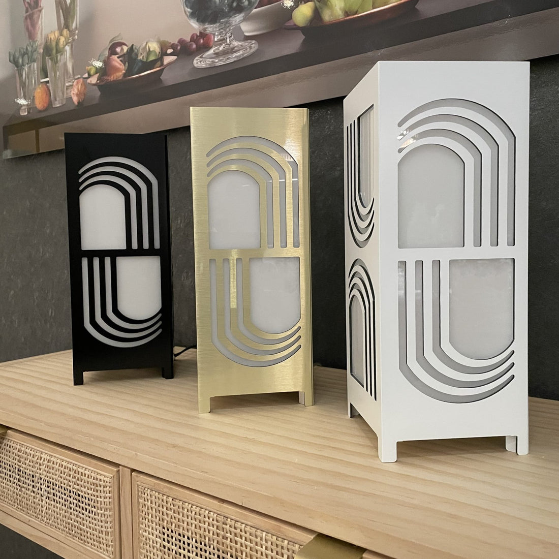 KuvaLight Retro Table Lamp - Brushed Copper