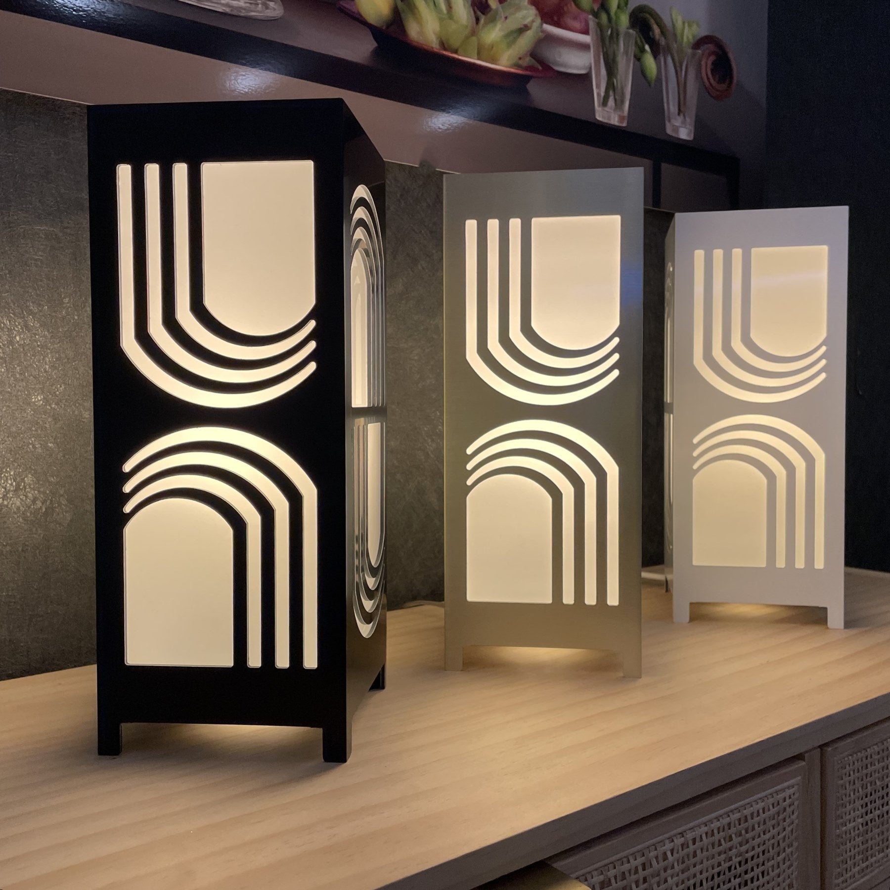 KuvaLight Retro Table Lamp - Brushed Copper