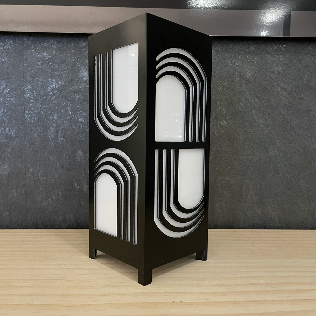 KuvaLight Retro Table Lamp - Piano Black