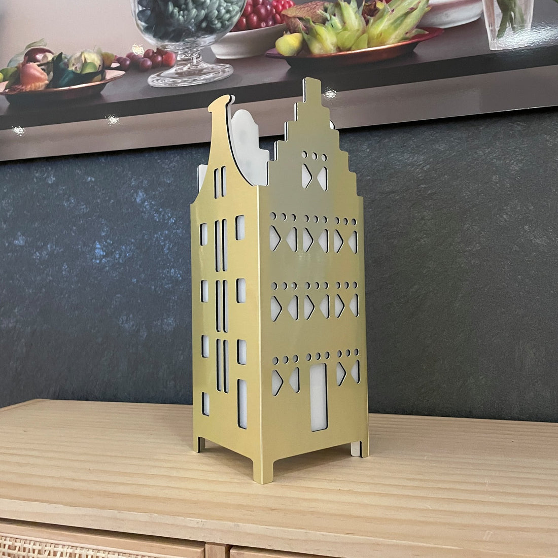 KuvaLight Along the Canals Table Lamp - Brushed Gold