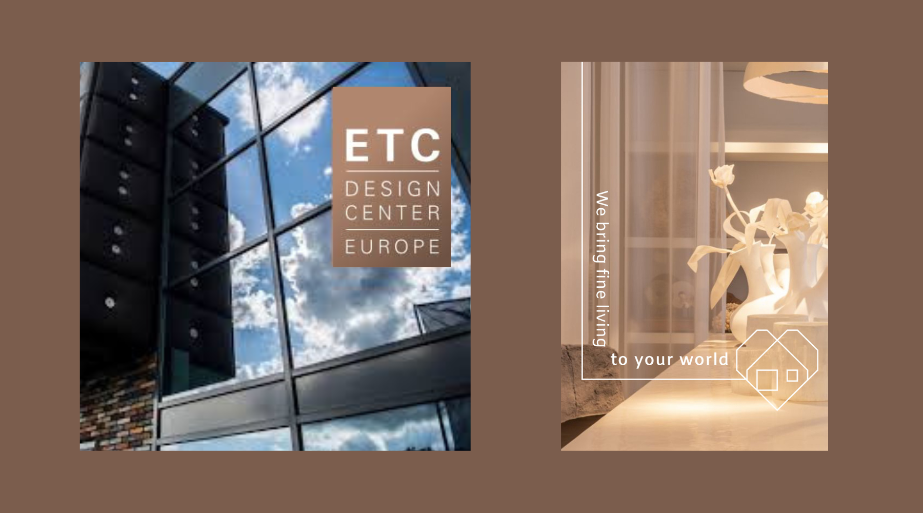 Showroom in ETC design center Europe