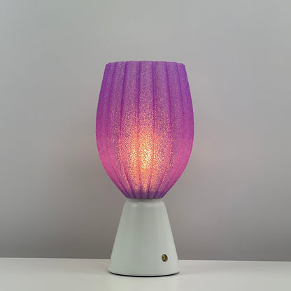 KuvaLight_Rechargeable_Tulp_Light_Purple-_Frosted_White_Base_ON 

