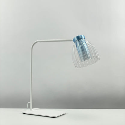 Blossom_white_table_desk_light -clear_transparant_blue-_diffuser_off 