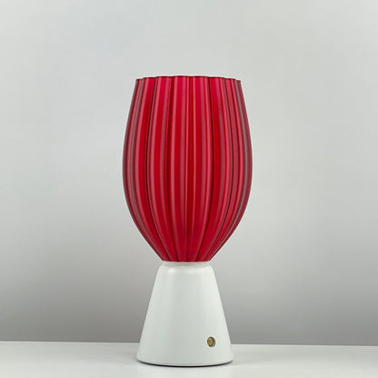 KuvaLight_Rechargeable_Tulp_Light_Burgundy-_Clear_White_Base_OFF 

