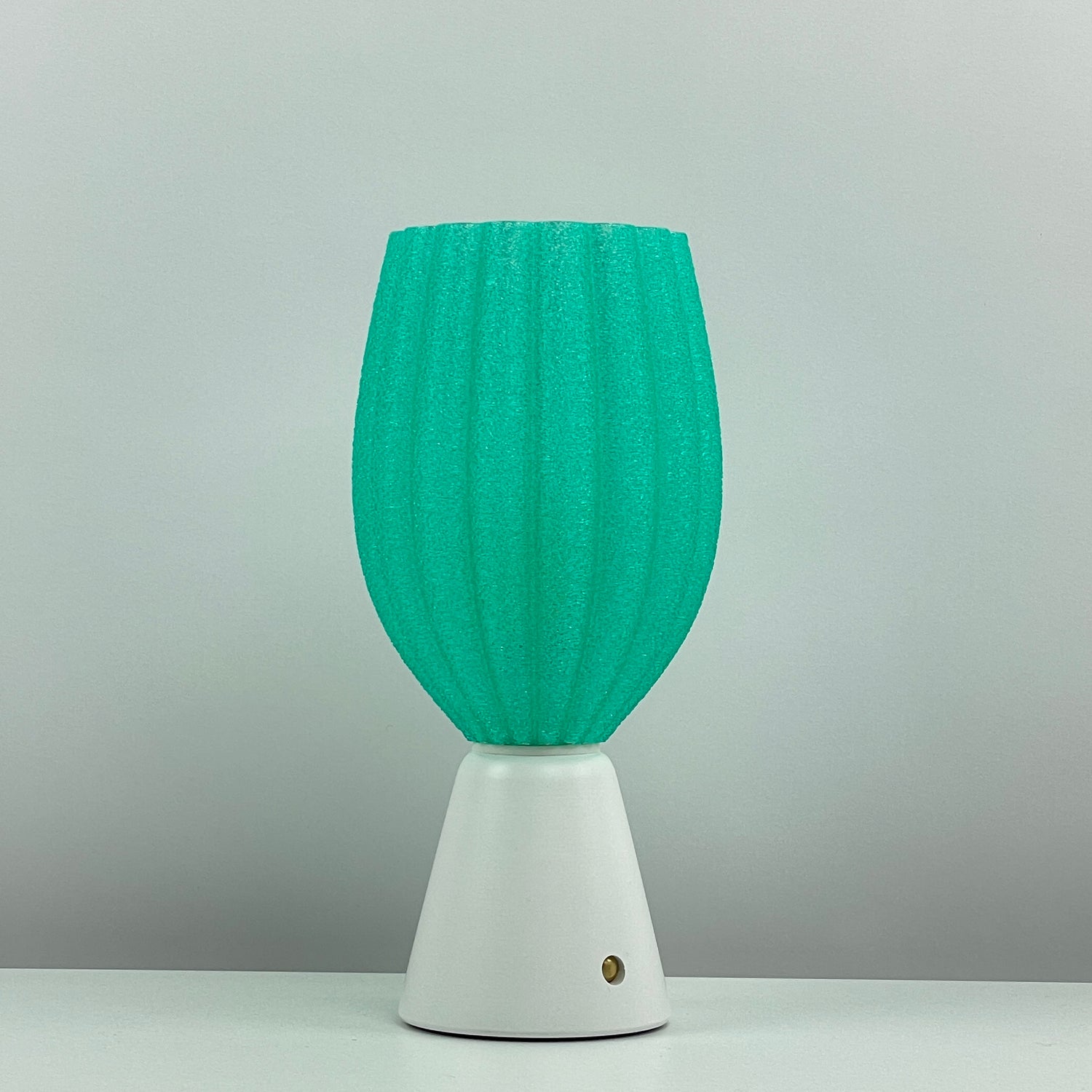 KuvaLight_Rechargeable_Tulp_Light_Turquoise-_Frosted_White_Base_OFF_