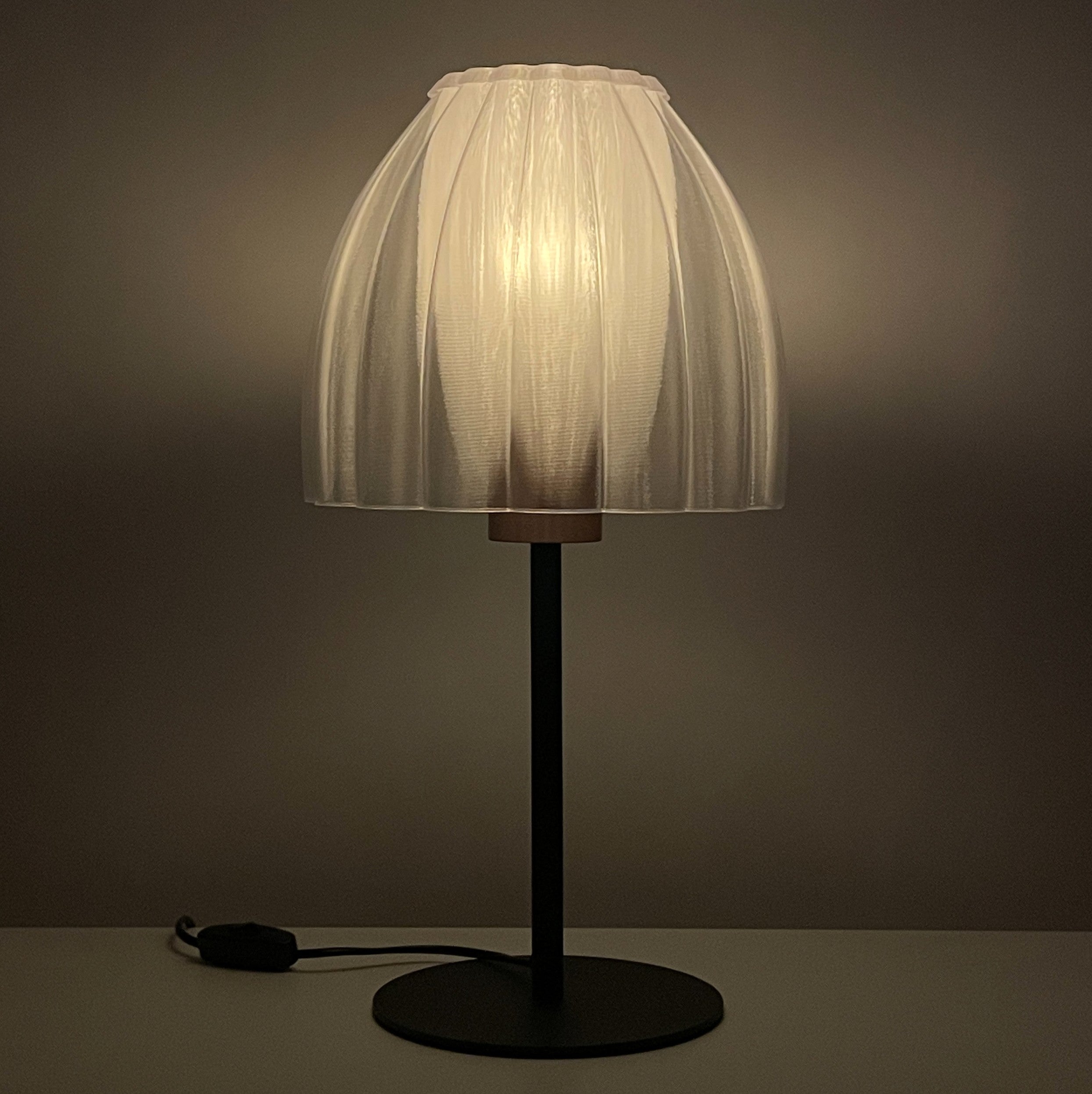 KuvaLight Tulp Colored Transparent Table Light