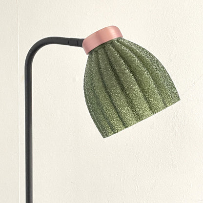 KuvaLight_Blossom_black_Floor-Light_Green-Transparent_Frosted_GU10_OFF 