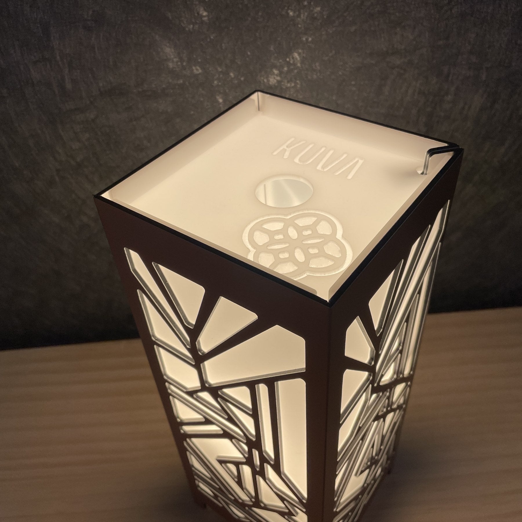 KuvaLight Art Deco Table Lamp- Brushed Copper