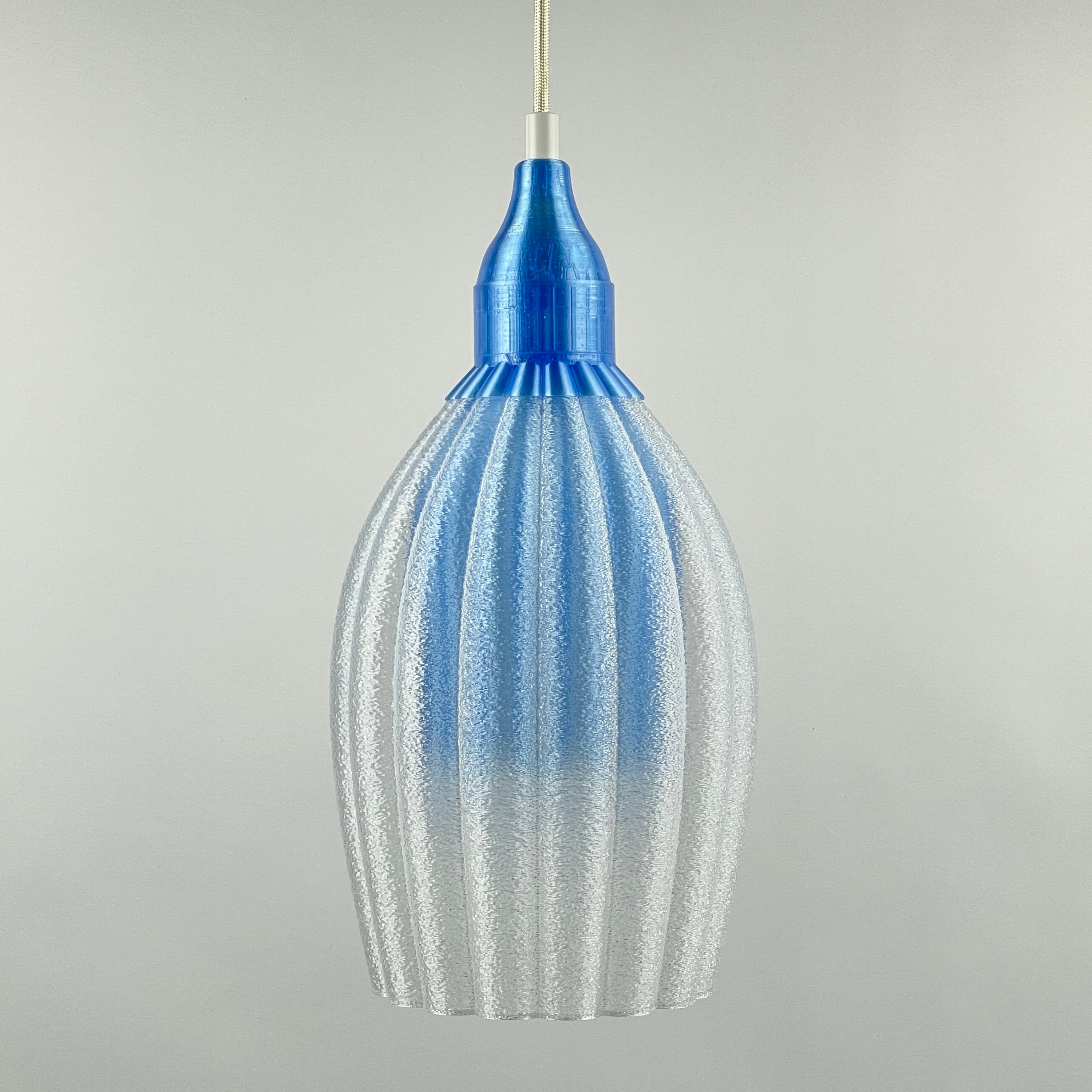 KuvaLight Art Deco Tulp - Clear Transparent Pendant Light