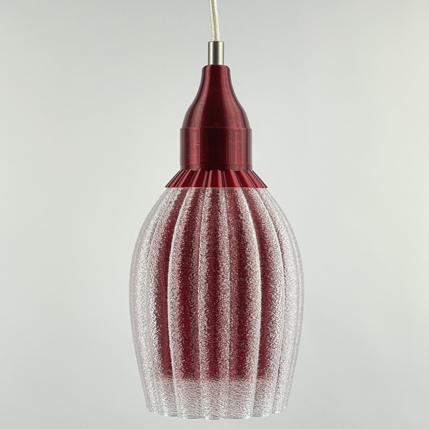 KuvaLight Art Deco Tulp - Clear Transparent Pendant Light