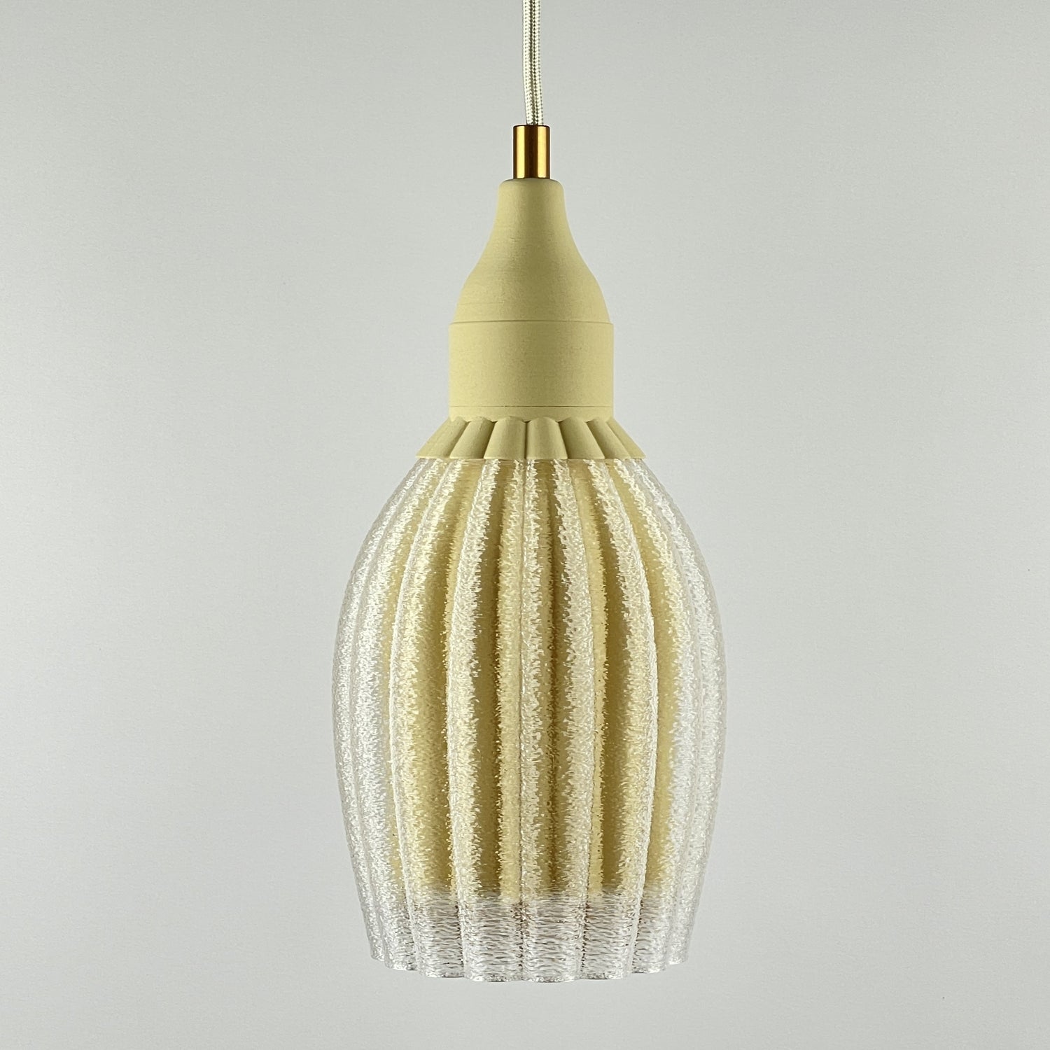 KuvaLight Art Deco Tulp - Clear Transparent Pendant Light