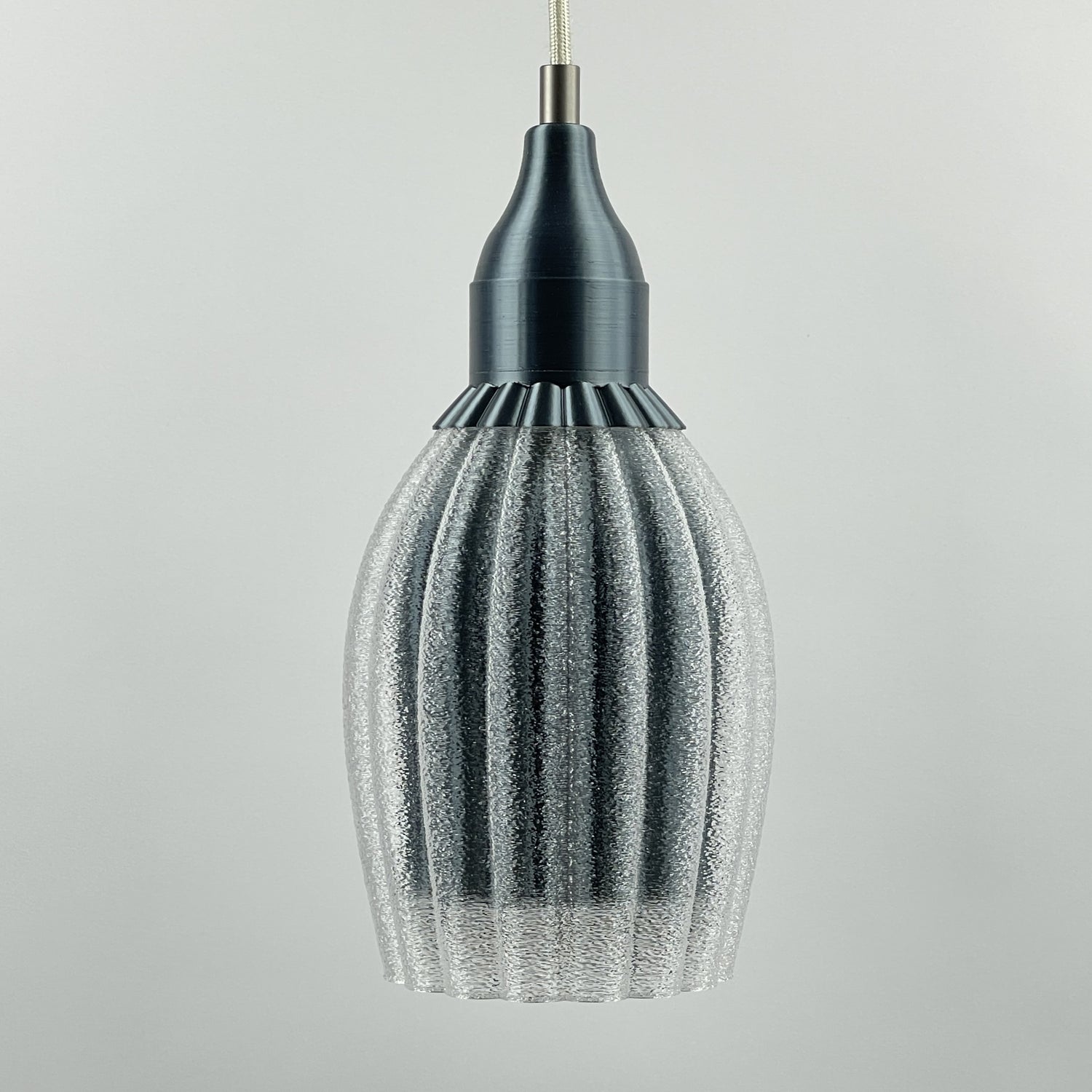 KuvaLight Art Deco Tulp - Clear Transparent Pendant Light