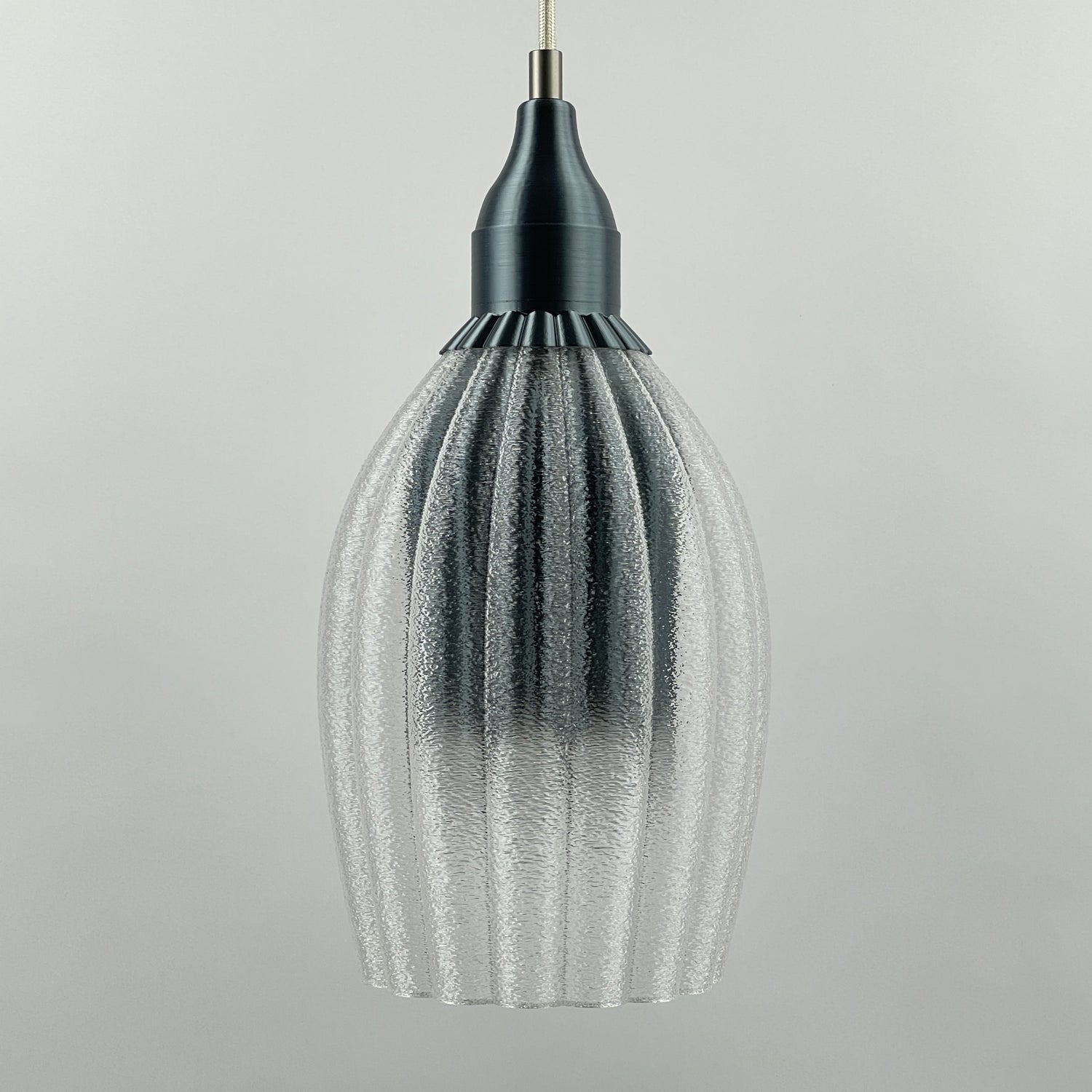 KuvaLight Art Deco Tulp - Clear Transparent Pendant Light