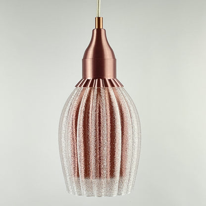 KuvaLight Art Deco Tulp - Clear Transparent Pendant Light