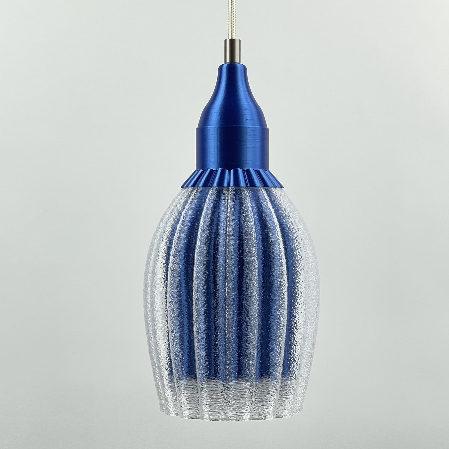 KuvaLight Art Deco Tulp - Clear Transparent Pendant Light