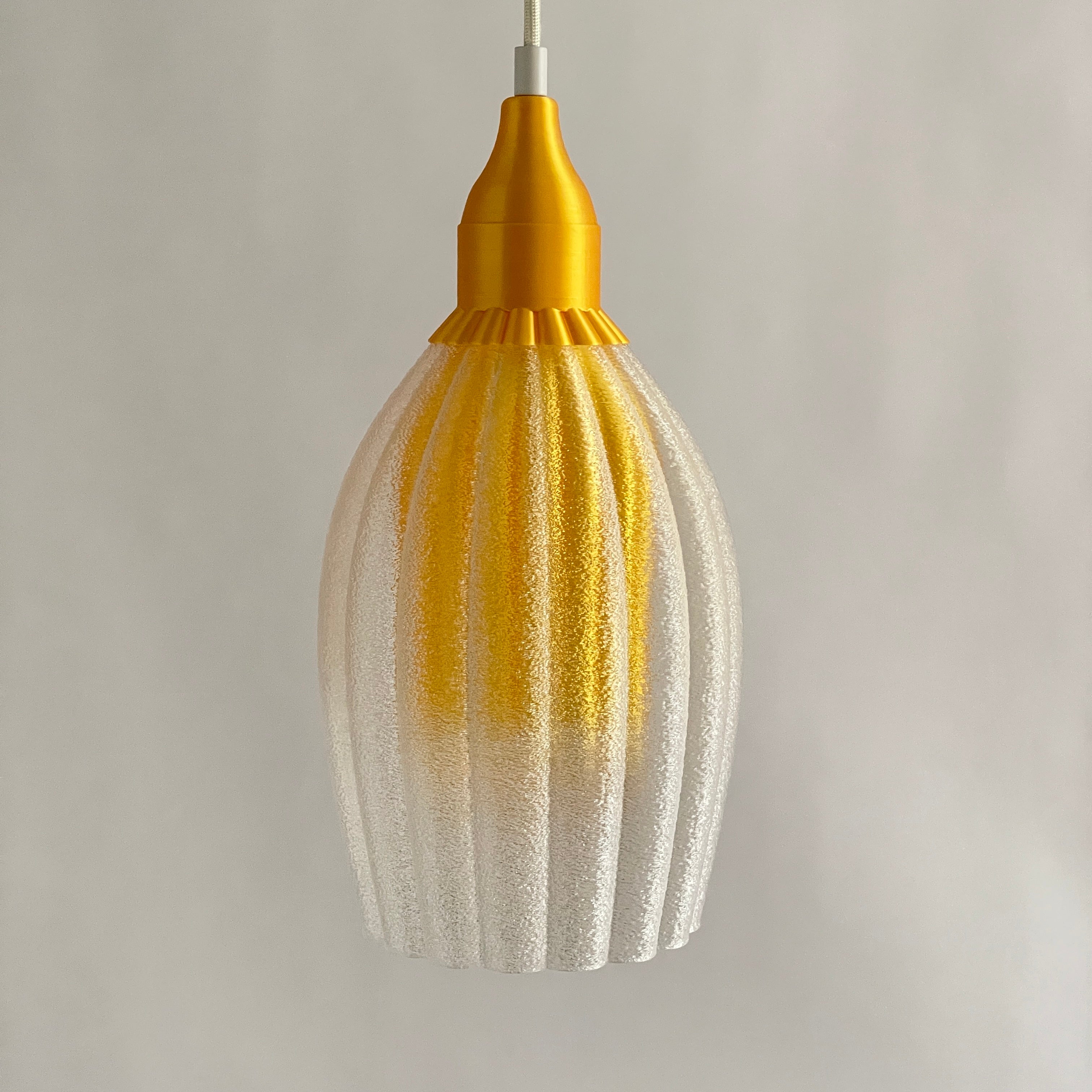 KuvaLight Art Deco Tulp - Clear Transparent Pendant Light