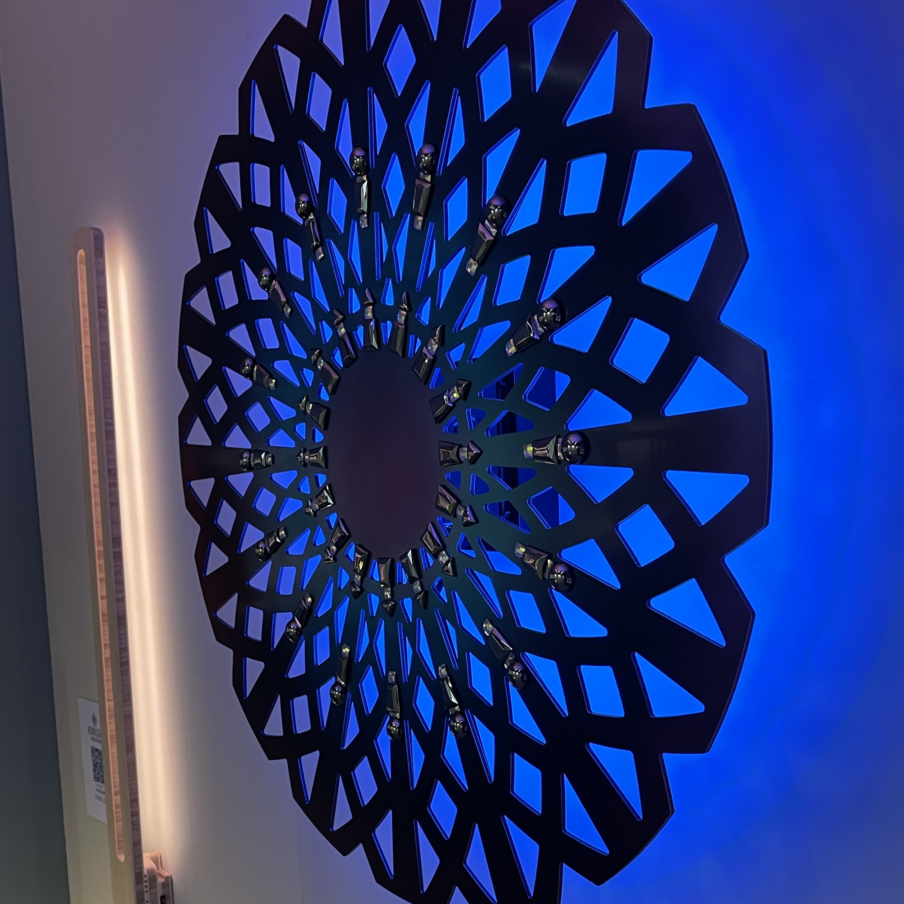 Mart Krijger Exclusieve Editie van de KuvaLight Amsterdam Wandlamp - 80 cm