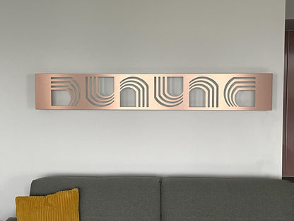 Wall Lamp Retro - Brushed Aluminium