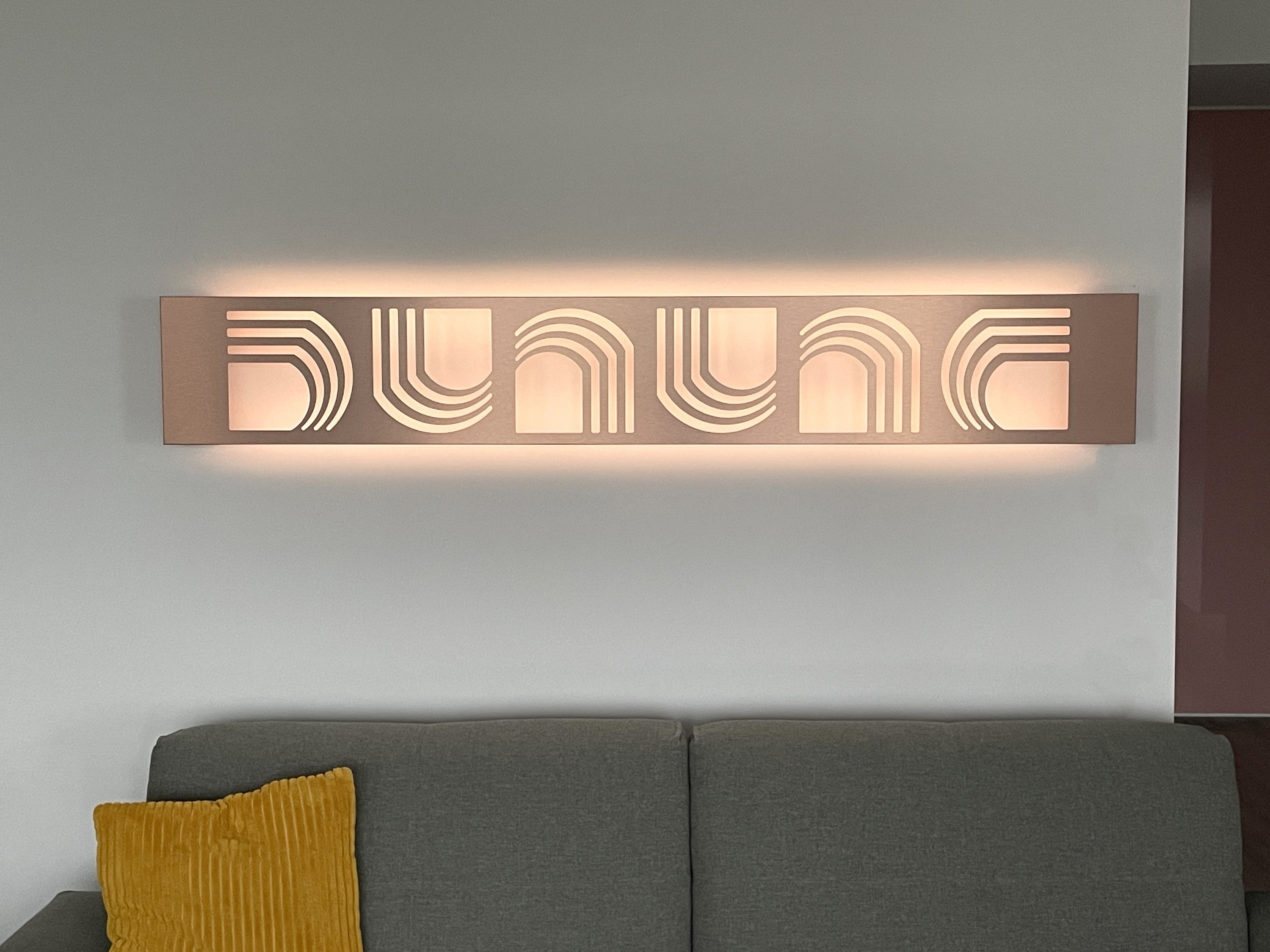 KuvaLight Retro Wandleuchte - Gebürstetes Kupfer