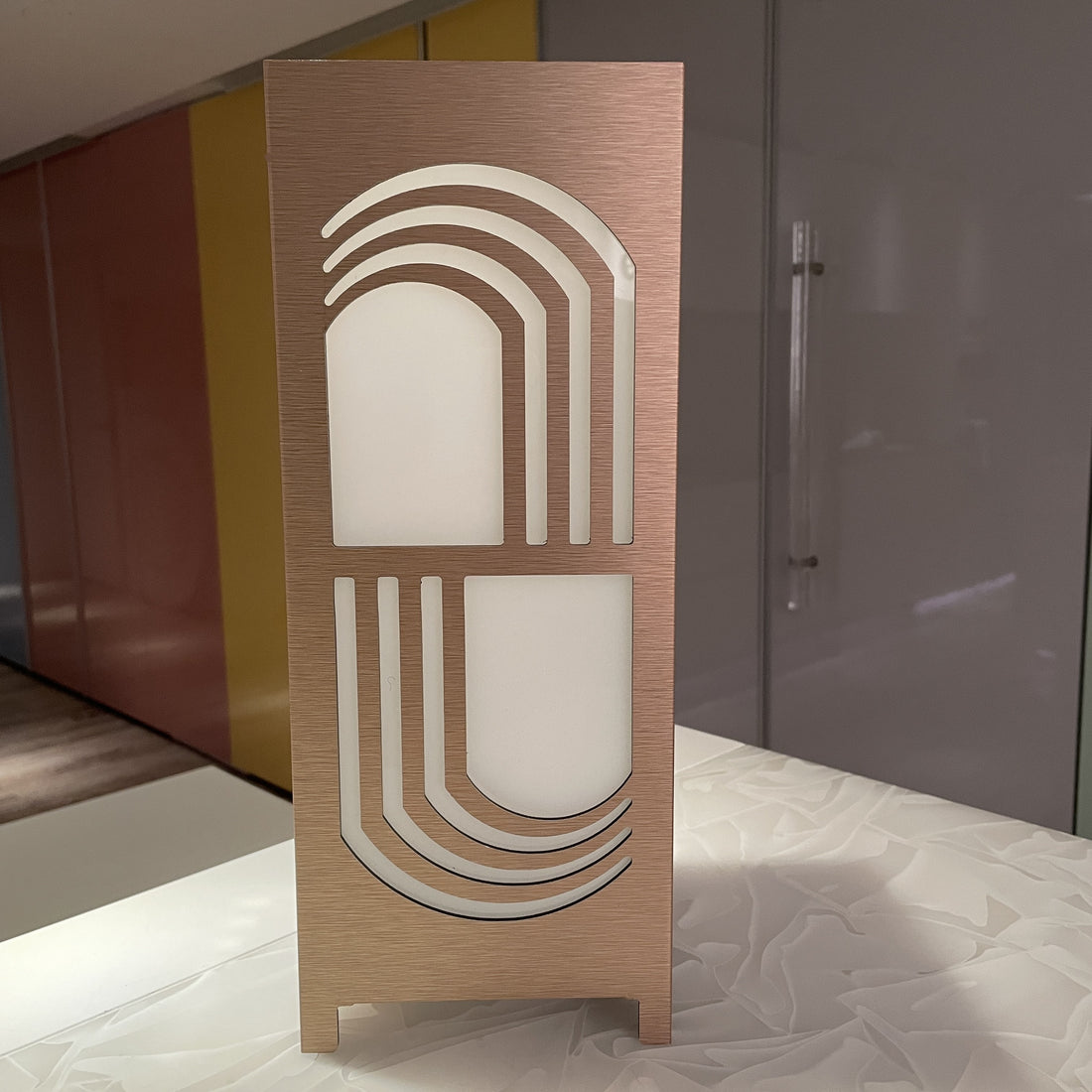 KuvaLight Retro Table Lamp - Brushed Copper