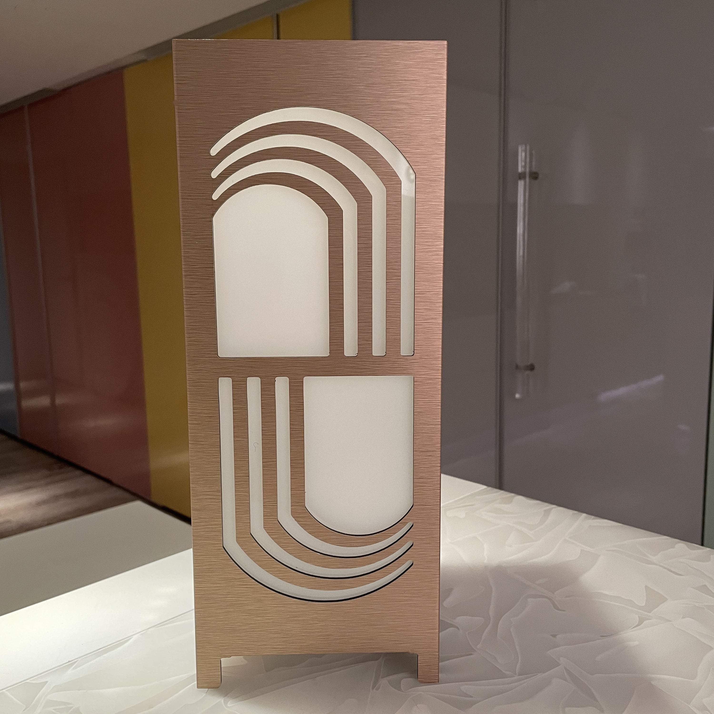 KuvaLight Retro Table Lamp - Brushed Copper