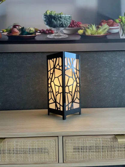 Table Lamp Mosaic - Brushed Gold