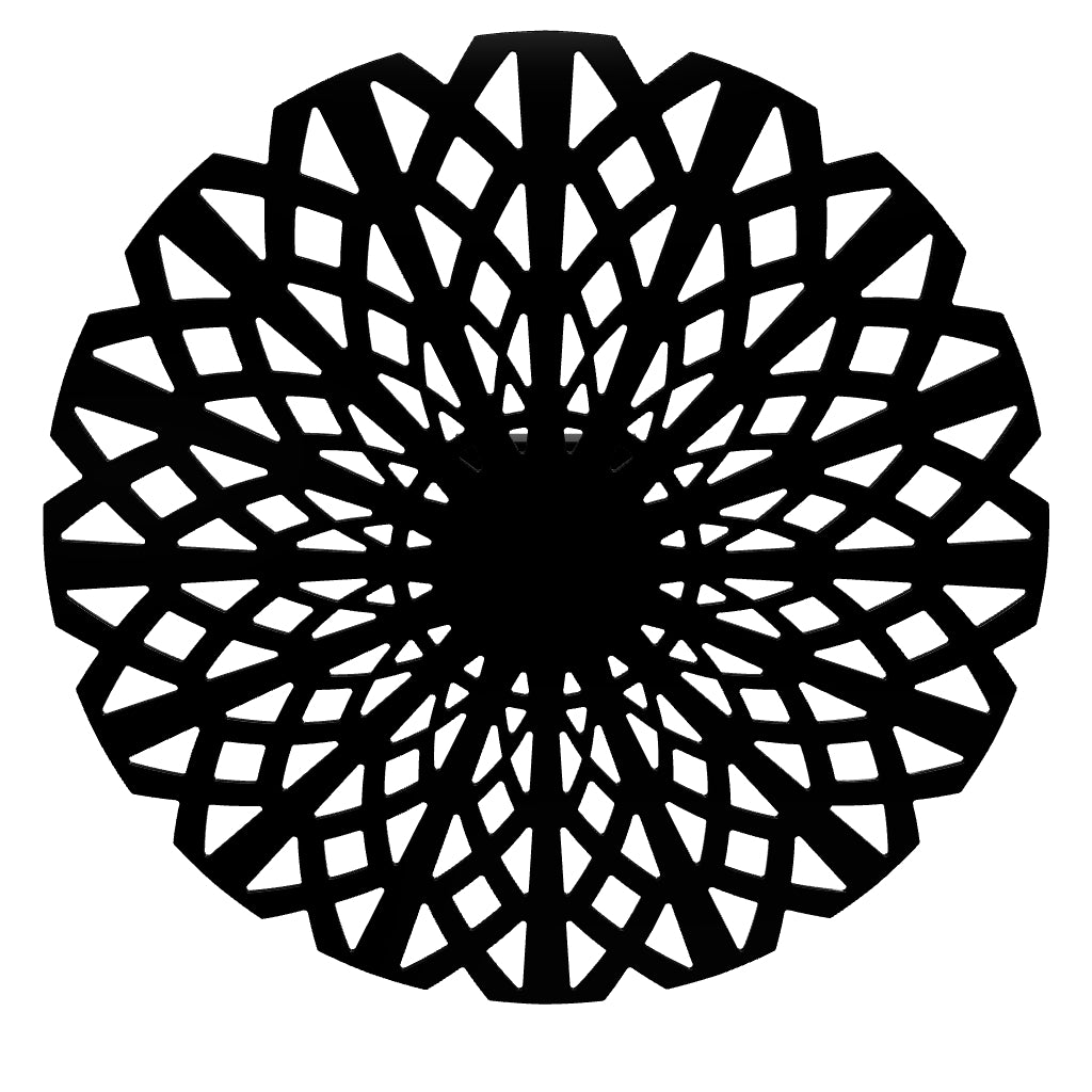 KuvaLight Amsterdam Wall Light 80 cm - Piano Black