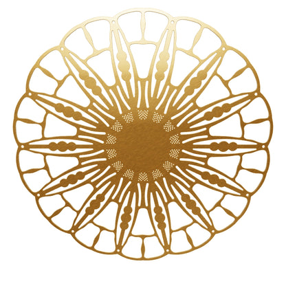 Wall Lamp Anemone 115 cm - Brushed Gold