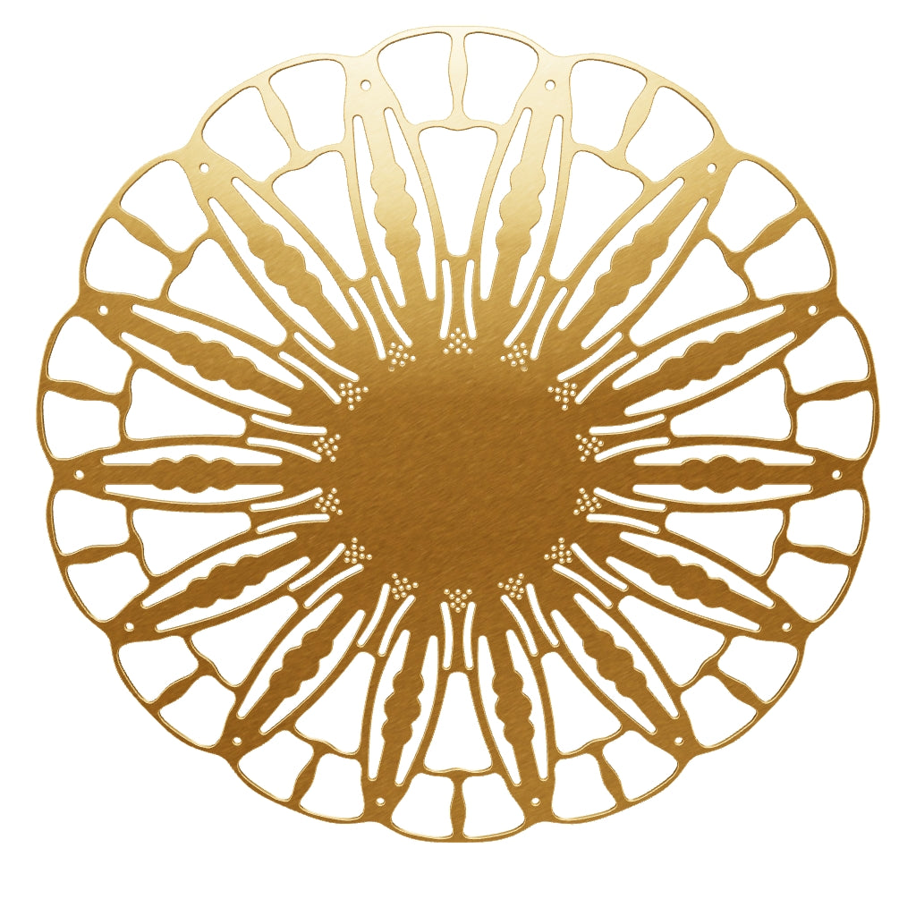 Wall Lamp Anemone 80 cm - Brushed Gold