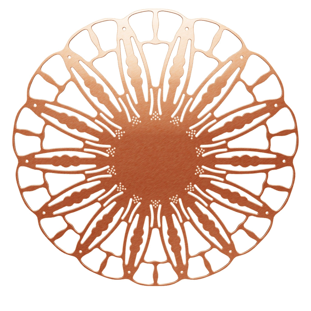 Wall Lamp Anemone 80 cm - Brushed Copper