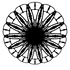 3D model of KuvaLight Anemone wall lamp in glossy black finish, ⌀ 80 cm, viewable in AR to visualize in your own space.