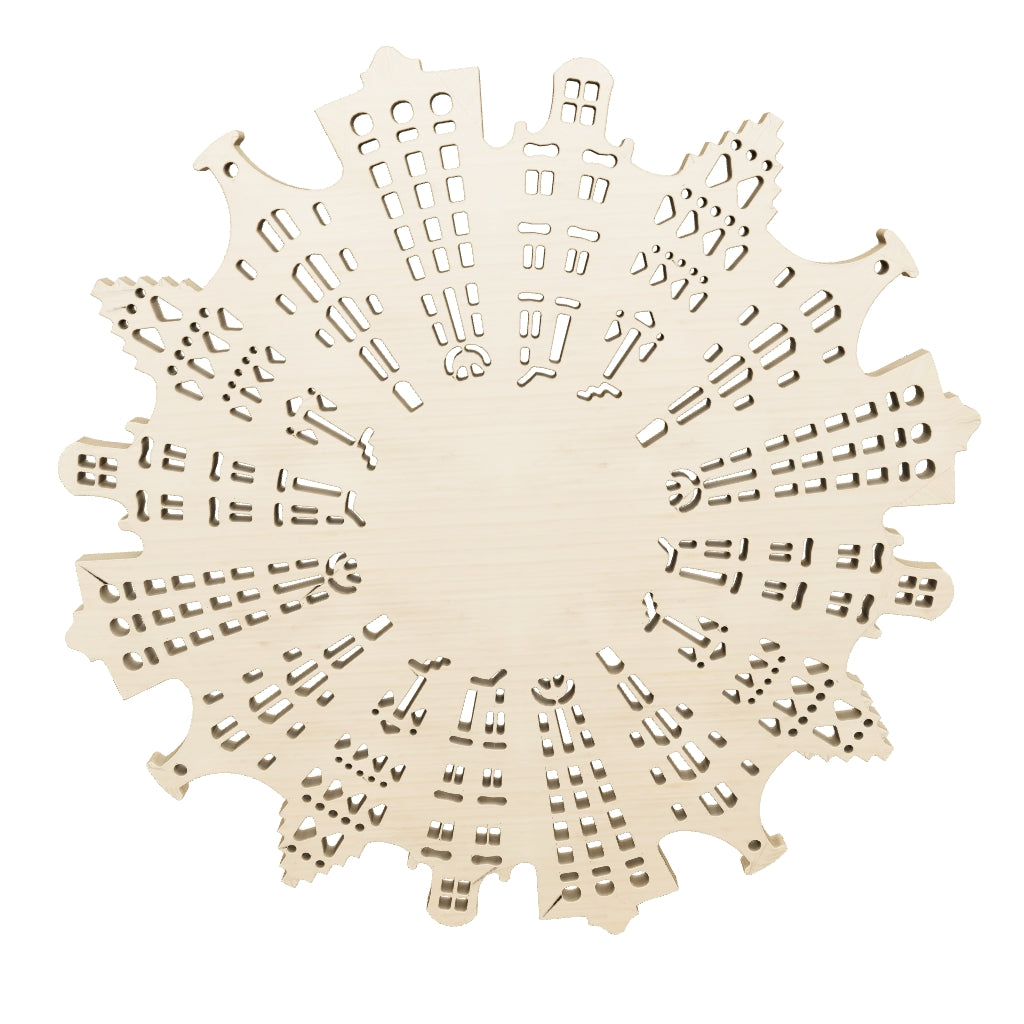 KuvaLight Along the Canals Wall Light - Bamboo