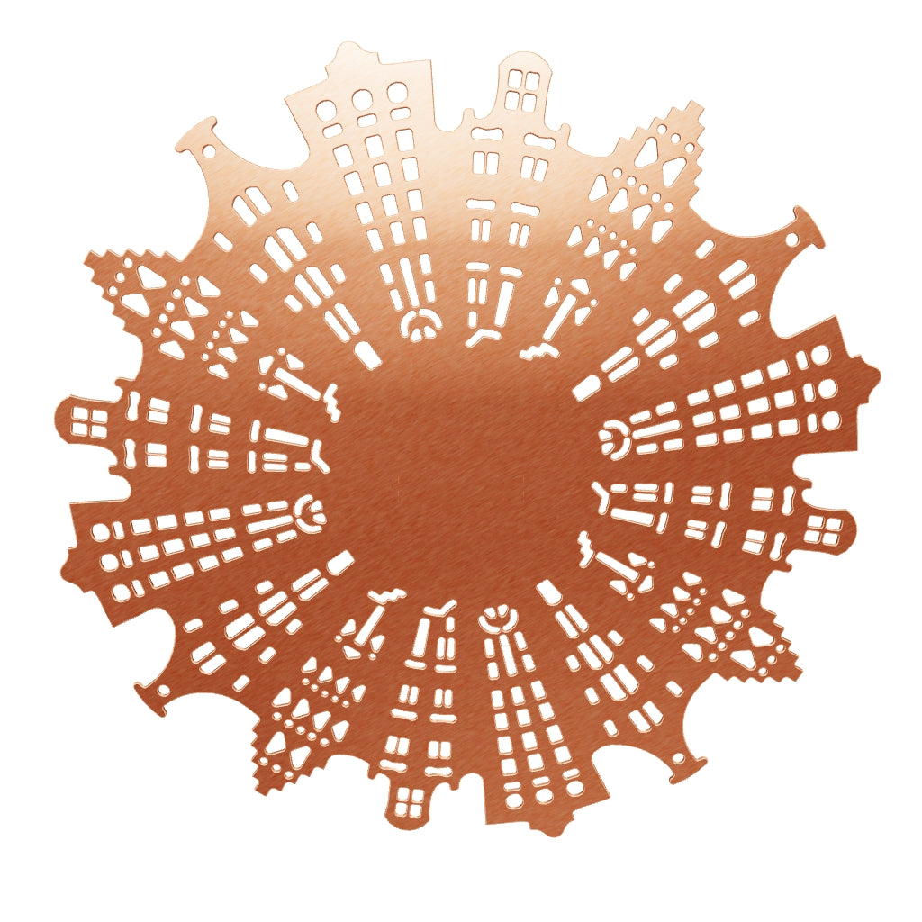 KuvaLight Along the Canals Wall Light - Brushed Copper