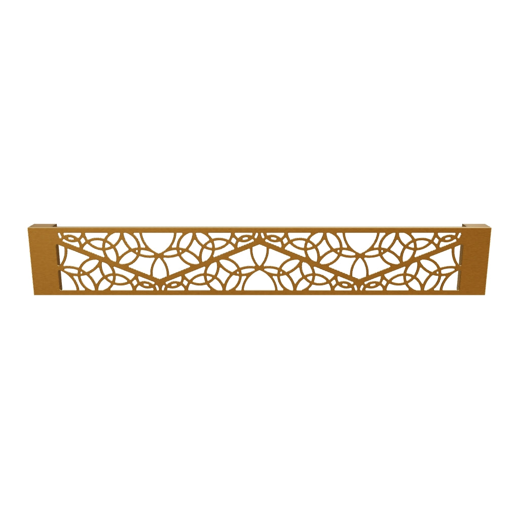 KuvaLight Wandlamp Minho 27,5 x 180 cm - Geborsteld Goud