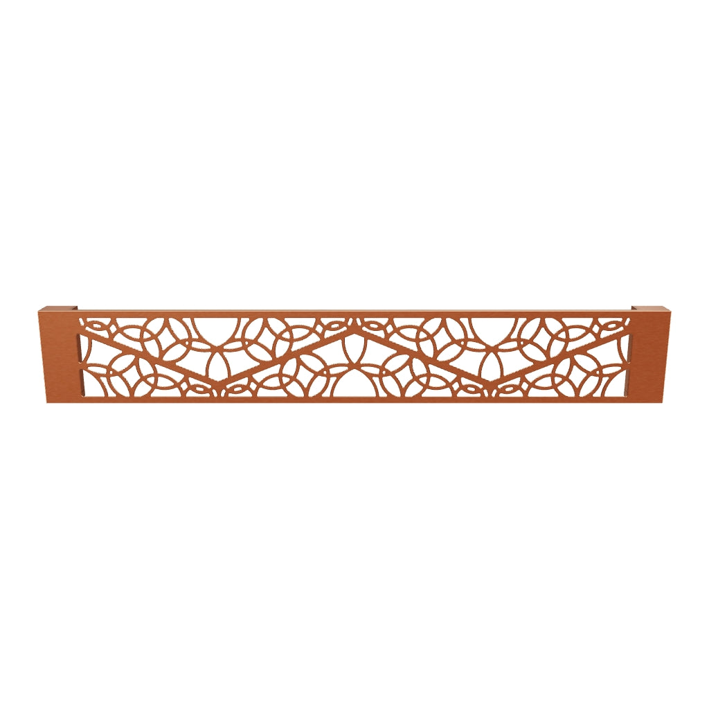 KuvaLight Wandlamp Minho 27,5 x 180 cm - Geborsteld Koper