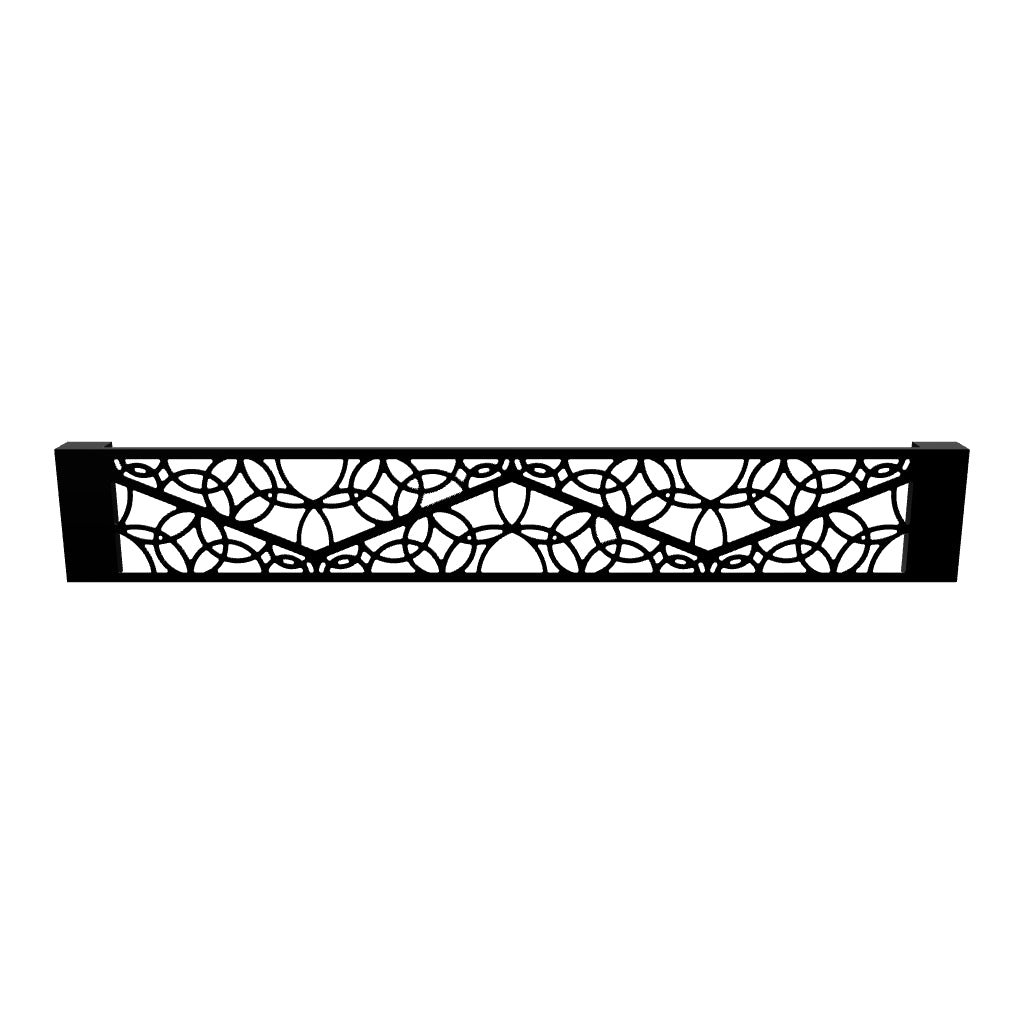 KuvaLight Wandlamp Minho 27,5 x 180 cm - Piano Zwart