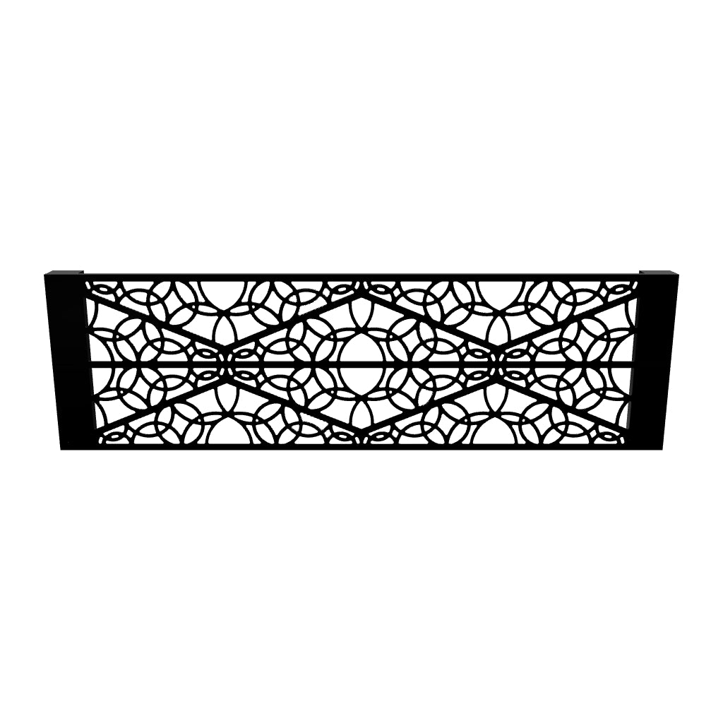 KuvaLight Wandlamp Minho 53 x 180 cm - Piano Zwart