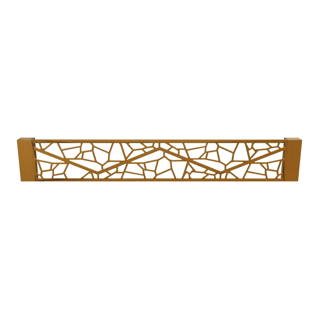 KuvaLight Wandlamp Mozaïek - Geborsteld Goud