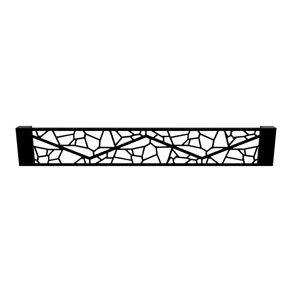 KuvaLight Wandlamp Mozaïek - Mat Zwart