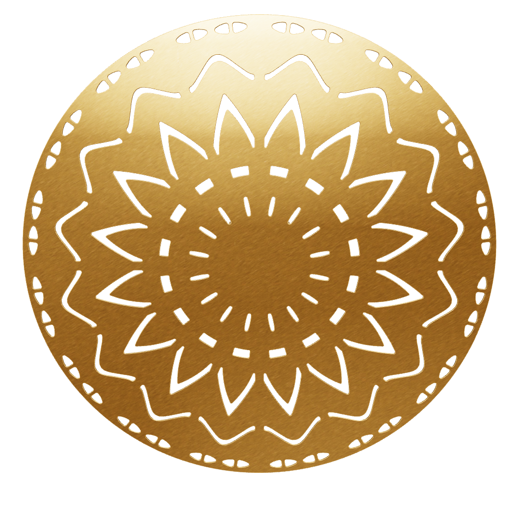 3D model of the KuvaLight New Beginning wall lamp in brushed gold, 115 cm. View in your space with Augmented Reality.