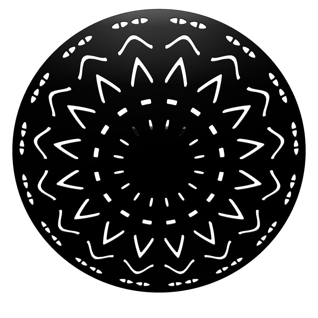 Wandlamp New Beginning 80 cm - Mat Zwart
