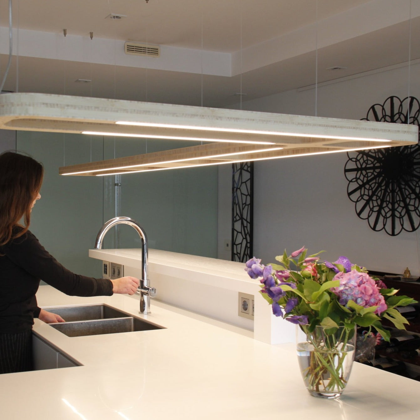 KuvaLight Parallel Down Pendant Light